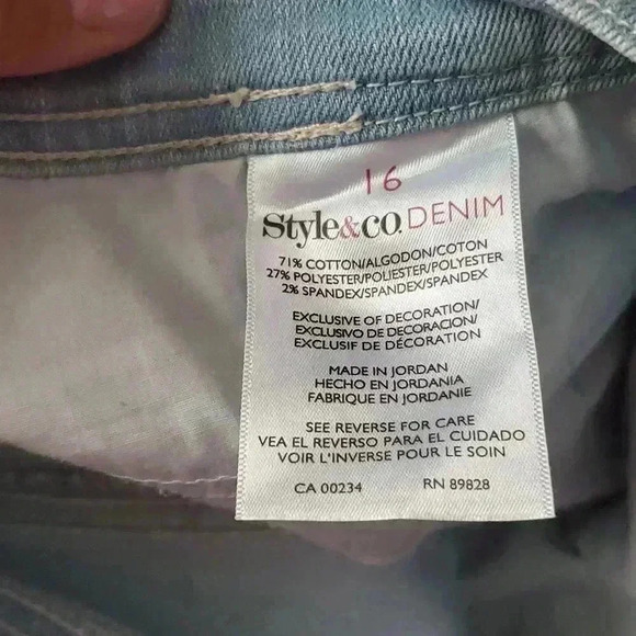 ☆☆☆Style& Co jeans - Picture 5 of 7